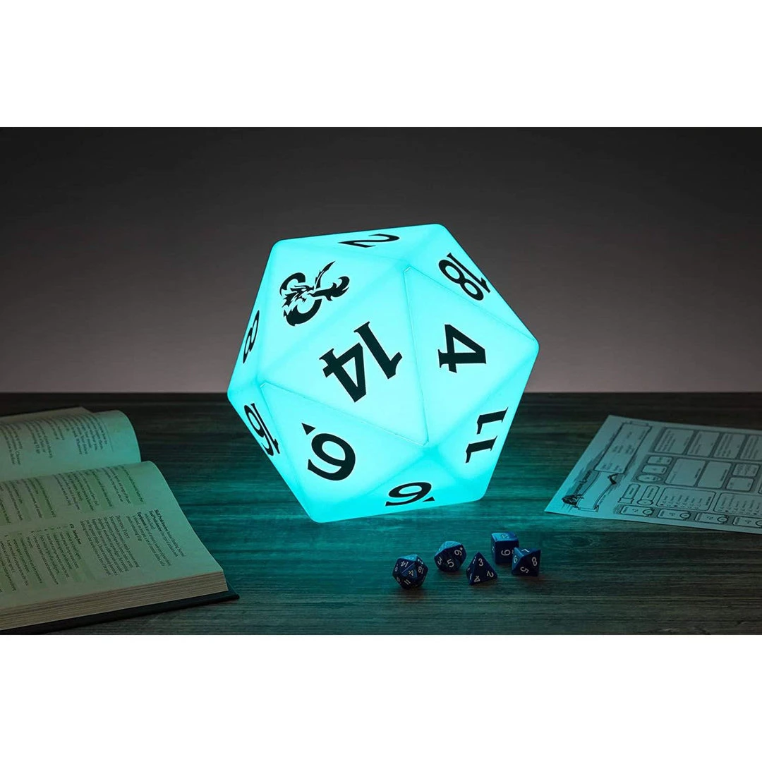 Dungeons & Dragons D&D Colour Changing D20 Light Tabletop 9 Dungeons & Dragons D&D Colour Changing D20 Light Tabletop