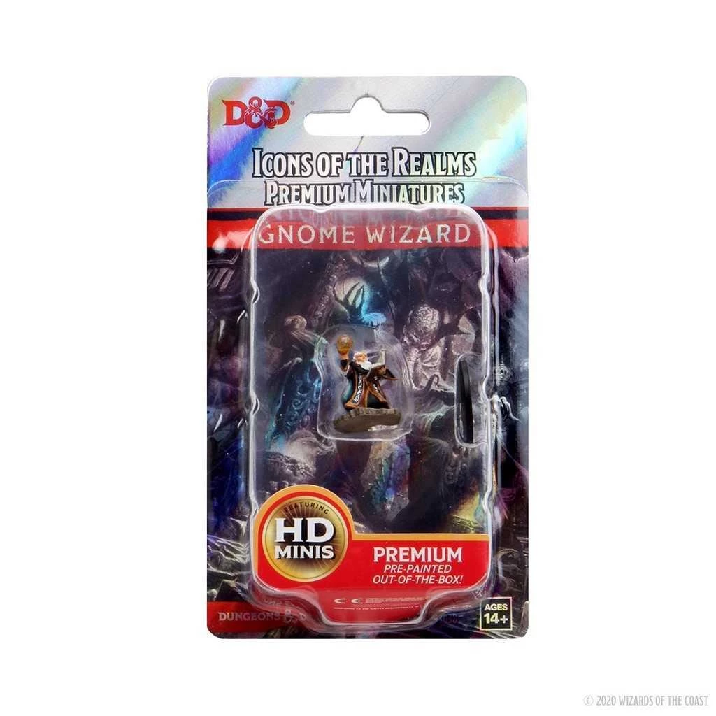 Dungeons & Dragons: Icons Of The Realms - Gnome Wizard Male Miniature Tabletop 4 Dungeons & Dragons: Icons Of The Realms - Gnome Wizard Male Miniature Tabletop