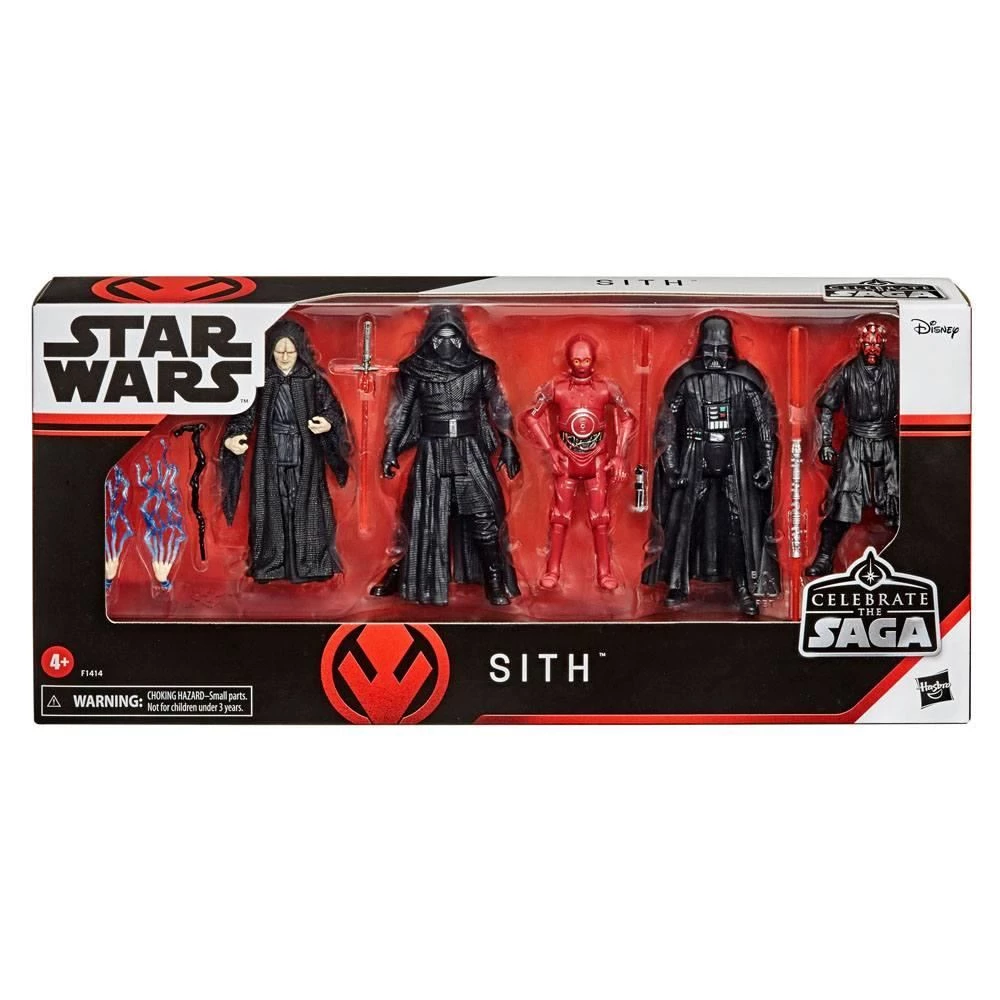 Star Wars Celebrate The Saga - Sith 10 Cm 5-Pack Action Figures 5 Star Wars Celebrate The Saga - Sith 10 Cm 5-Pack Action Figures
