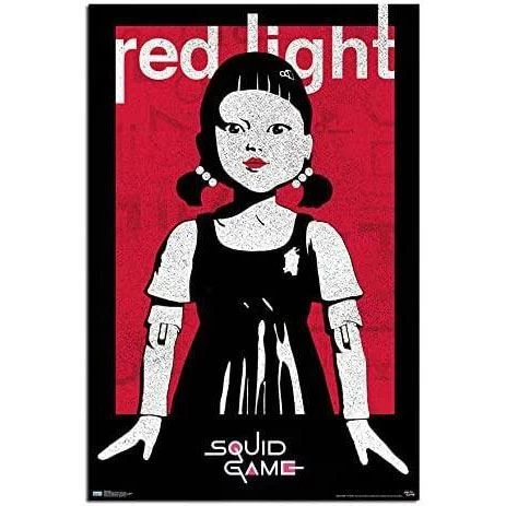 Film & TV Squid Game Red Light Maxi Poster 4 Film & TV Squid Game Red Light Maxi Poster
