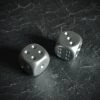 Chessex Tabletop Aluminum Metallic D6 Pair