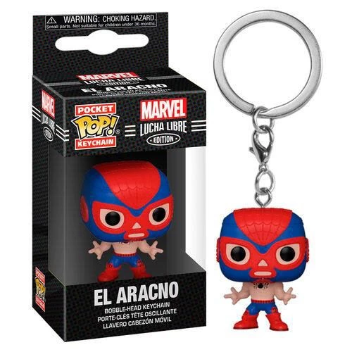 Marvel: Lucha Libre POP Keychain: Marvel Lucha Libre - Spider-Man 3 Marvel: Lucha Libre POP Keychain: Marvel Lucha Libre - Spider-Man
