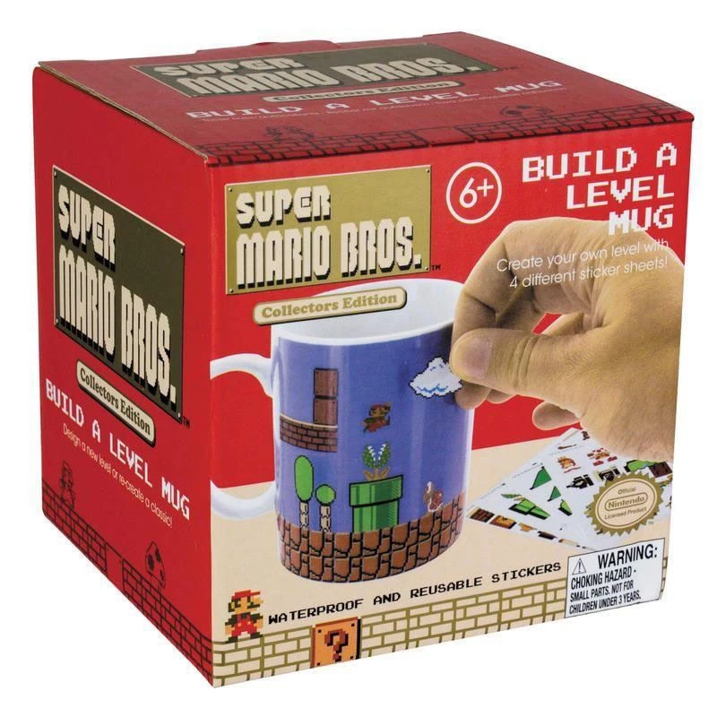 Gaming Super Mario Bros Build A Level Mug 5 Gaming Super Mario Bros Build A Level Mug