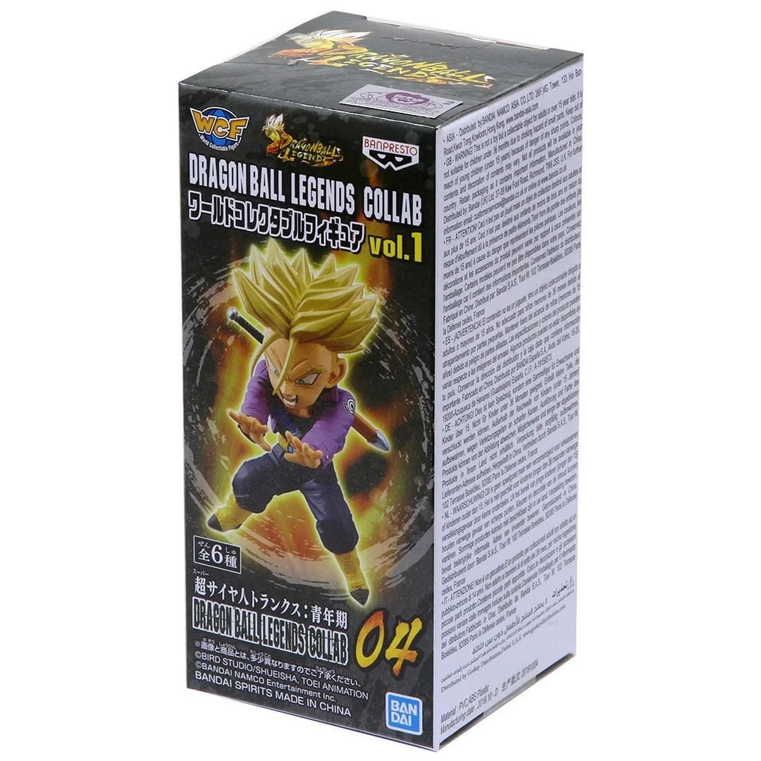Dragon Ball Legends Chibi Vol 1 Collectable 7cm Figurine - (no.4) Super Saiyan Trunks 6 Dragon Ball Legends Chibi Vol 1 Collectable 7cm Figurine - (no.4) Super Saiyan Trunks