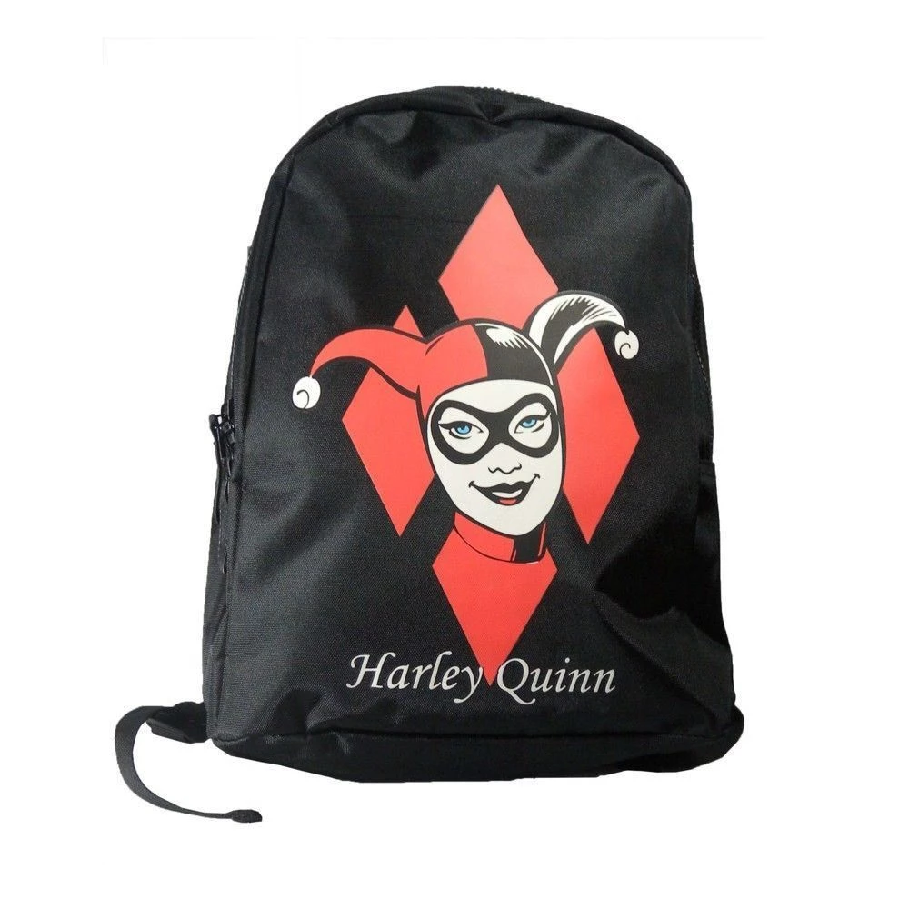 Batman Harley Quinn DC Comics Comic Book Print Manic Backpack School Work College Bag Film & TV 4 Batman Harley Quinn DC Comics Comic Book Print Manic Backpack School Work College Bag Film & TV