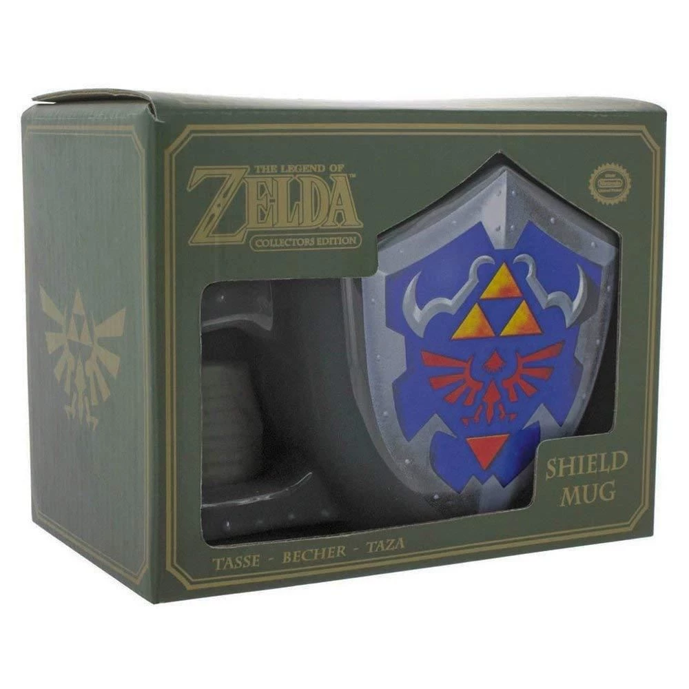 The Legend Of Zelda Shield Mug Gaming 8 The Legend Of Zelda Shield Mug Gaming