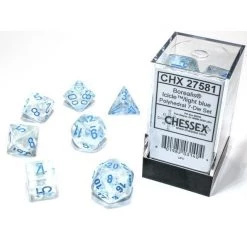 Chessex Borealis Icicle Light Blue Pol Tabletop