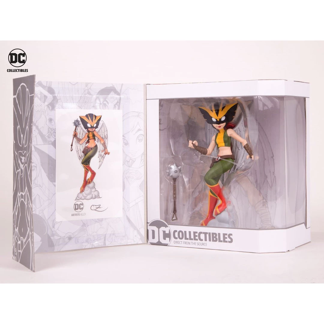 DC Artists Alley Hawkgirl - Chrissie Zullo Statue Toys & Figures 4 DC Artists Alley Hawkgirl - Chrissie Zullo Statue Toys & Figures