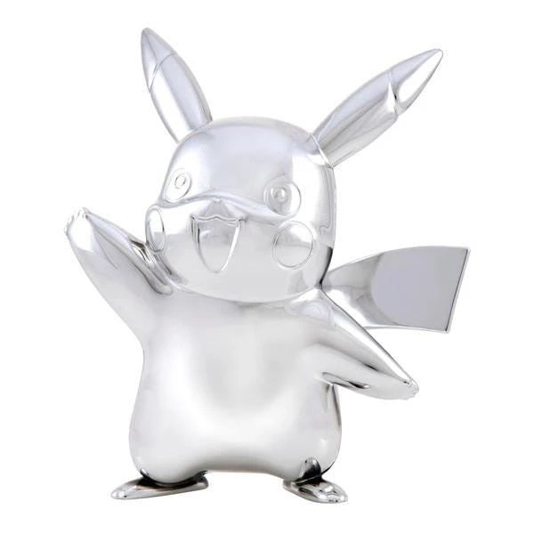Pokemon 25th Celebration Silver Pikachu Toys & Figures 3 Pokemon 25th Celebration Silver Pikachu Toys & Figures