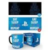Playstation Gaming PS Eat Sleep Repeat Heat Mug 2 Playstation Gaming PS Eat Sleep Repeat Heat Mug