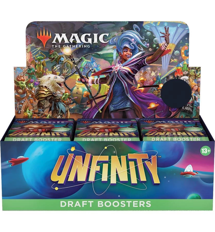 Magic: The Gathering Tabletop MTG: Unfinity Draft Booster X36 4 Magic: The Gathering Tabletop MTG: Unfinity Draft Booster X36