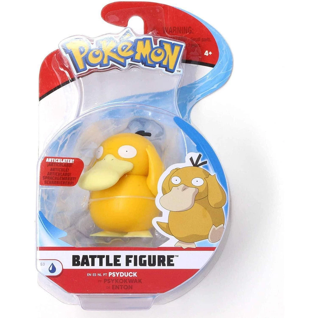 Pokemon Battle Figurine (Psyduck) Toys & Figures 4 Pokemon Battle Figurine (Psyduck) Toys & Figures