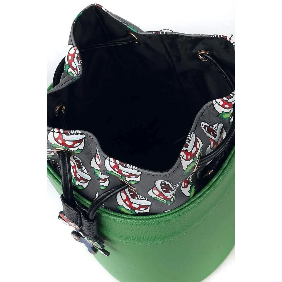 Gaming Super Mario - Pipe Shaped Drawstring Bag 4 Gaming Super Mario - Pipe Shaped Drawstring Bag