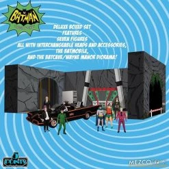 Mezco 5 Points Batman 1966 TV Series Deluxe Box Set DC Comics