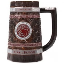 Game Of Thrones Collectible Stein - Targaryen Fire And Blood Film & TV