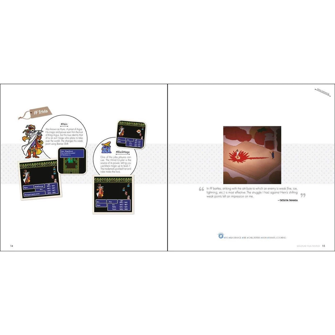 Miniature Final Fantasy HC Art Books 9 Miniature Final Fantasy HC Art Books