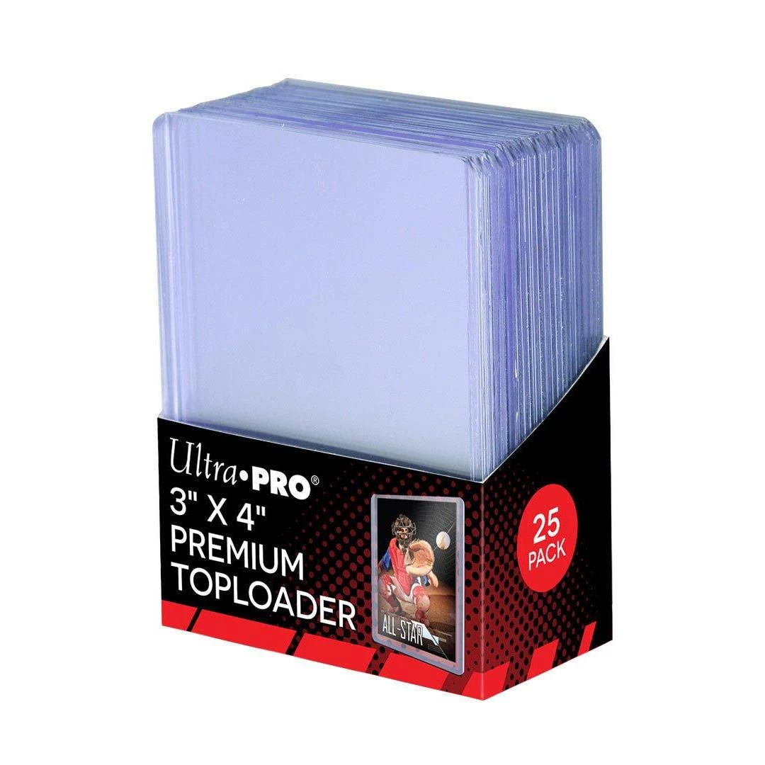 Ultra Pro All Card Game Supplies Toploaders 3"x 4"Clear Premium 3 Ultra Pro All Card Game Supplies Toploaders 3"x 4"Clear Premium