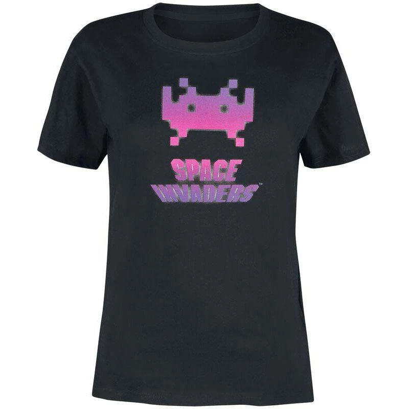 Geek Gear Space Invaders Ladies T-Shirt 4 Geek Gear Space Invaders Ladies T-Shirt