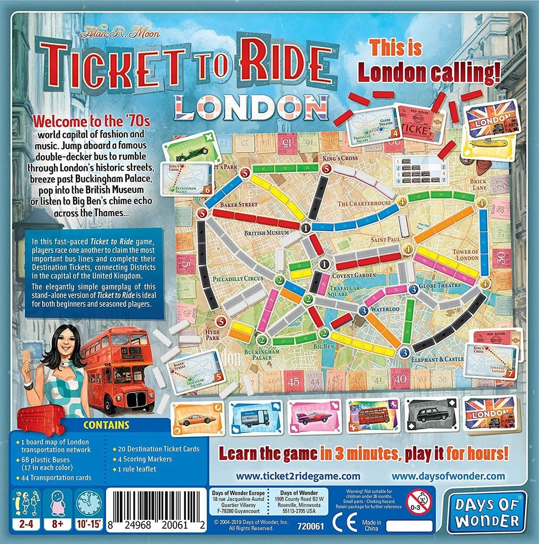 Ticket To Ride - London 4 Ticket To Ride - London