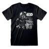 Film & TV The Mandalorian - Unisex 'The Mandalorian' Black And White T 1 Film & TV The Mandalorian - Unisex 'The Mandalorian' Black And White T