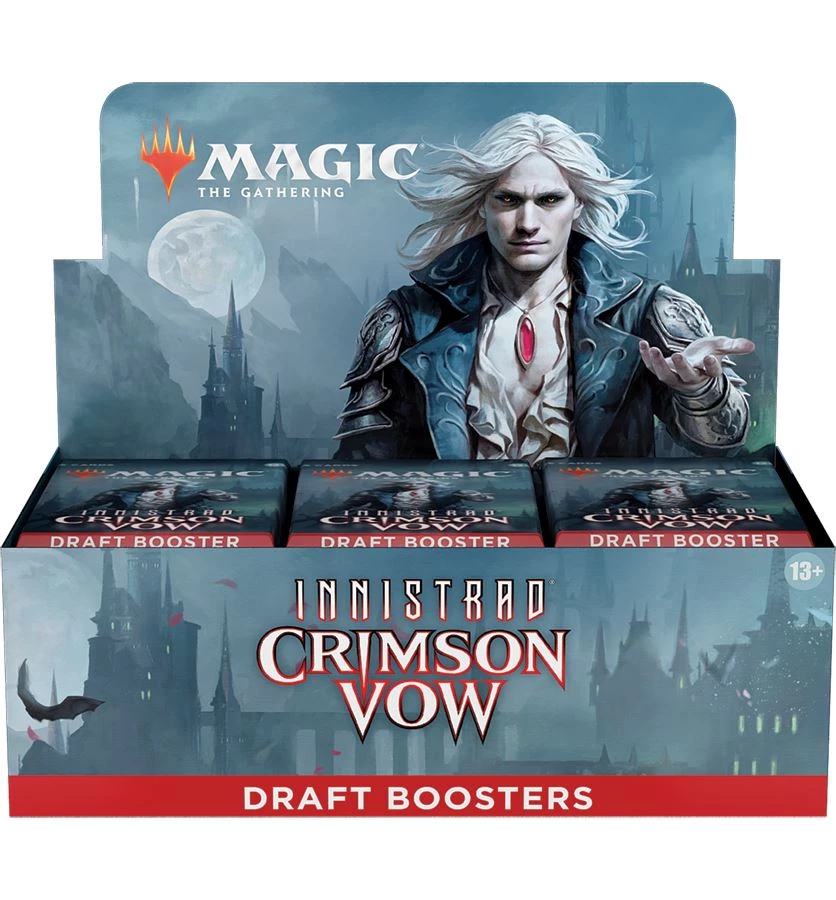 Magic: The Gathering Innistrad - Crimson Vow Draft Booster X36 3 Magic: The Gathering Innistrad - Crimson Vow Draft Booster X36