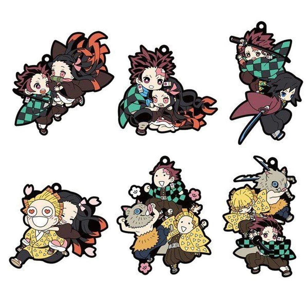 Demon Slayer: Kimetsu No Yaiba - Rubber Mascot 6cm Charm 4 Demon Slayer: Kimetsu No Yaiba - Rubber Mascot 6cm Charm