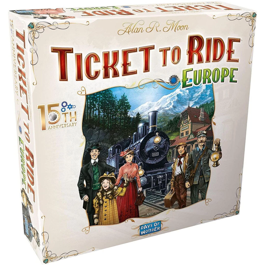 Ticket To Ride: Europe - 15th Anniversary Board Game Deluxe Edition 9 Ticket To Ride: Europe - 15th Anniversary Board Game Deluxe Edition