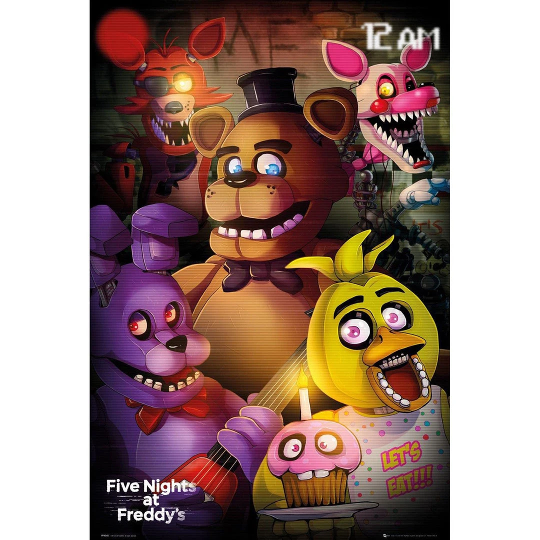 Five Nights At Freddy's Five Nights At Freddys Group Gaming 3 Five Nights At Freddy's Five Nights At Freddys Group Gaming
