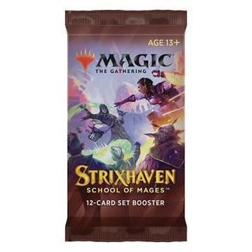 Tabletop Magic: The Gathering - Strixhaven School Of Mages Set Booster (x1) 4 Tabletop Magic: The Gathering - Strixhaven School Of Mages Set Booster (x1)