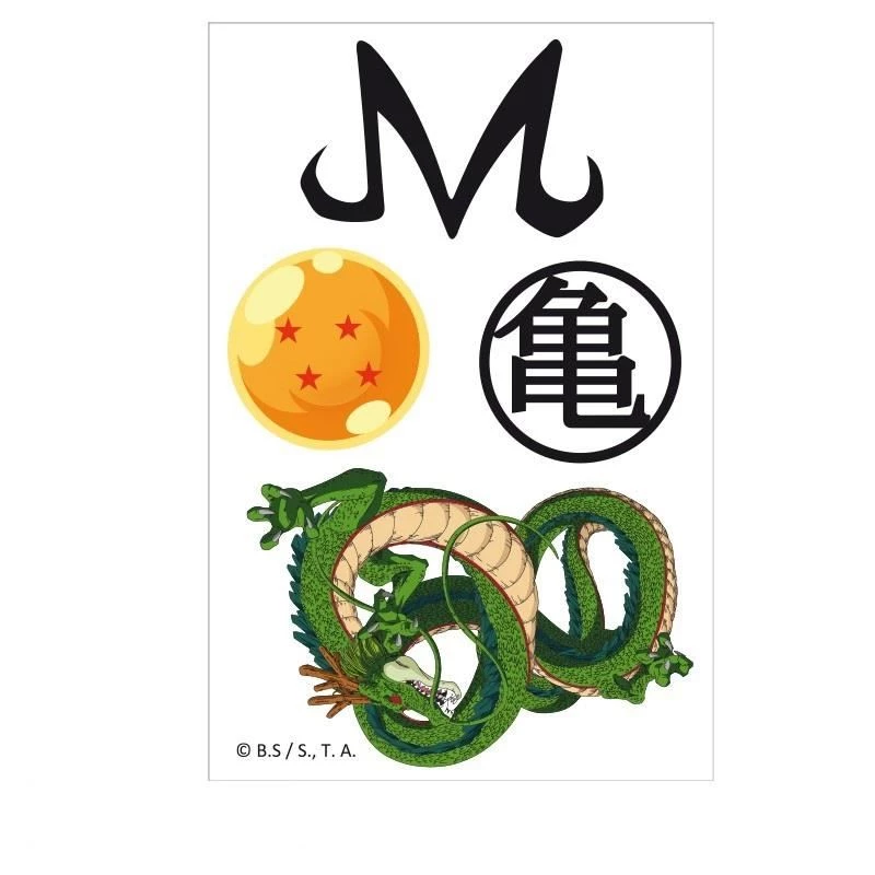 Dragon Ball - Temp Tattoos 4 Dragon Ball - Temp Tattoos