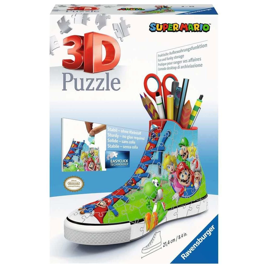 Super Mario 3D Sneaker Puzzle 6 Super Mario 3D Sneaker Puzzle