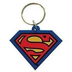 Film & TV DC Comics - Superman Logo Rubber Keyring