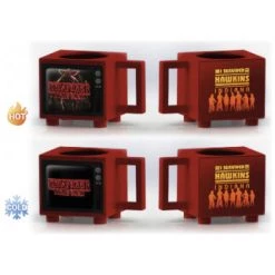 Stranger Things - Titles Retro TV Heat Changing Mug