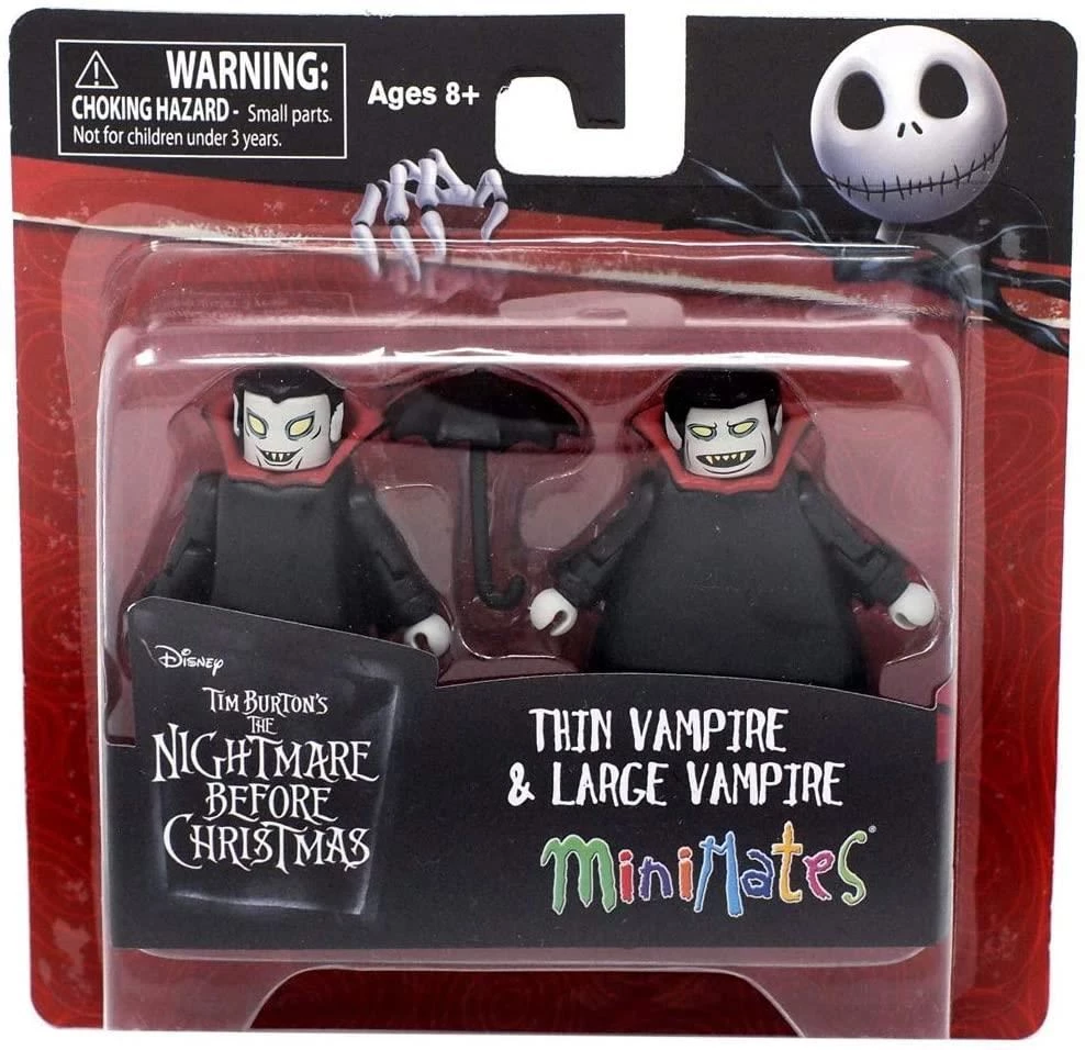 Nightmare Before Christmas Minimates Figurine Sets: Thin Vampire & Large Vampire 5 Nightmare Before Christmas Minimates Figurine Sets: Thin Vampire & Large Vampire