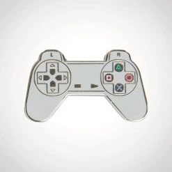 Gaming Playstation 1 Dualshock Pin Badge
