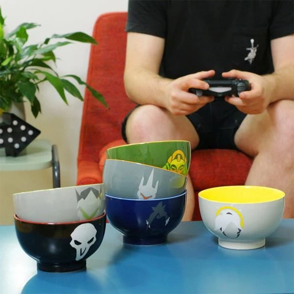 Overwatch (Reinhardt) Bowl 5 Overwatch (Reinhardt) Bowl