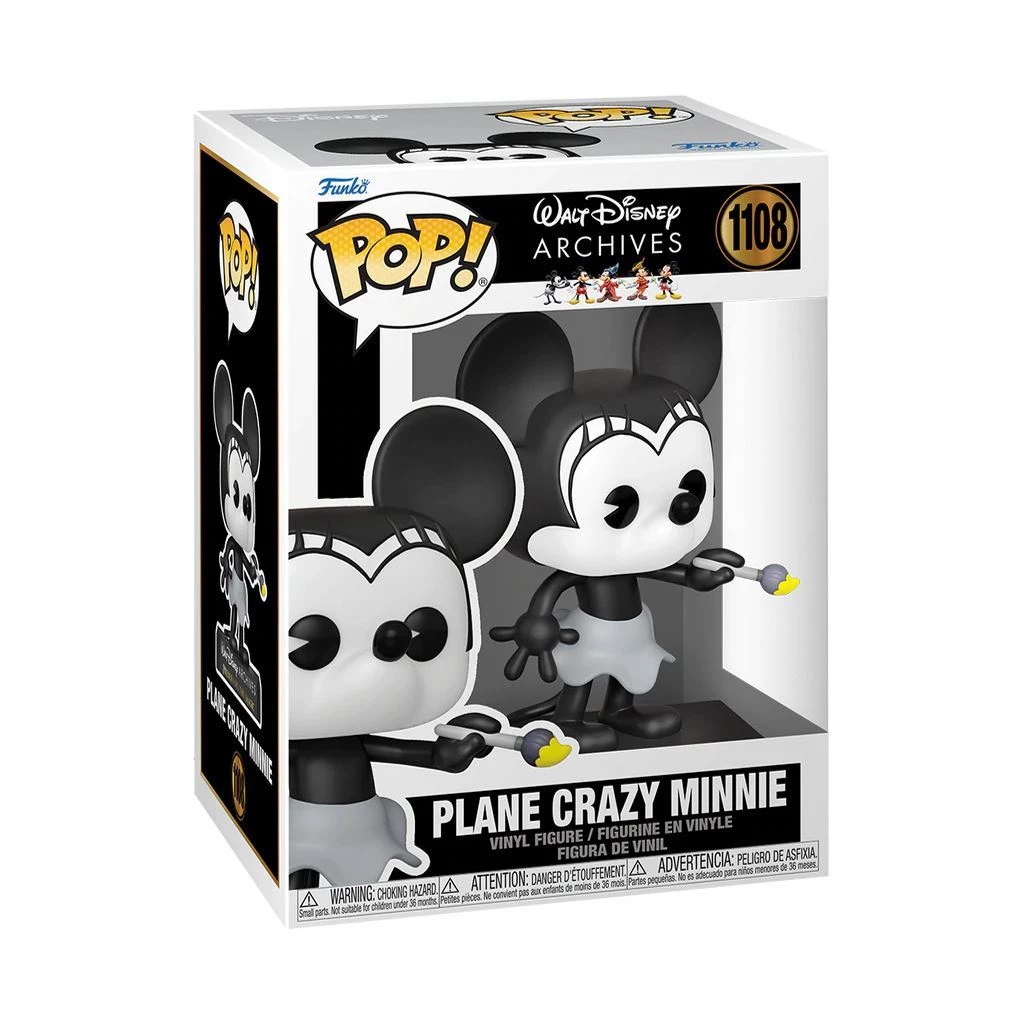 POP Disney: Minnie Mouse - Plane Crazy Minnie (1928) Film & TV 4 POP Disney: Minnie Mouse - Plane Crazy Minnie (1928) Film & TV