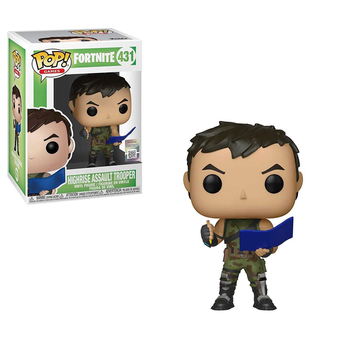 POP! Games: Fortnite - Highrise Assault Trooper Gaming Funkos 3 POP! Games: Fortnite - Highrise Assault Trooper Gaming Funkos