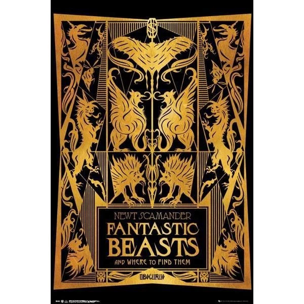 Harry Potter Fantastic Beasts 2 Book Cover Poster 4 Harry Potter Fantastic Beasts 2 Book Cover Poster