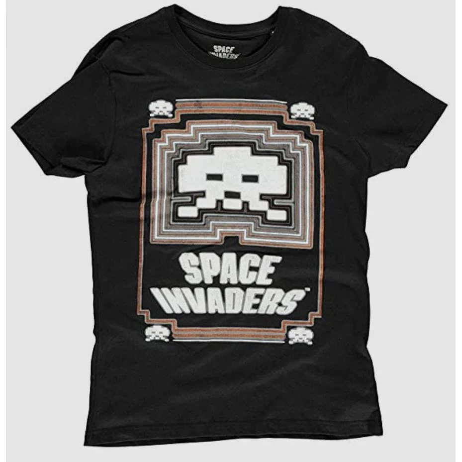 Space Invaders Geek Gear Glowing Invader Mens T 3 Space Invaders Geek Gear Glowing Invader Mens T