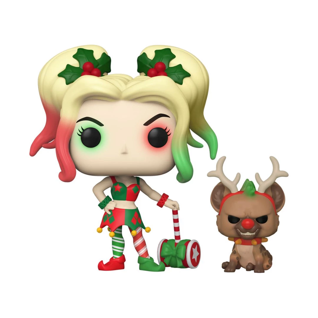 Batman DC Comics POP! Heroes: DC Holiday - Harley Quinn With Helper 3 Batman DC Comics POP! Heroes: DC Holiday - Harley Quinn With Helper