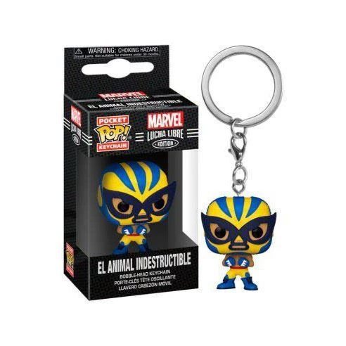Marvel: Lucha Libre POP Keychain: Marvel Lucha Libre - Wolverine 4 Marvel: Lucha Libre POP Keychain: Marvel Lucha Libre - Wolverine