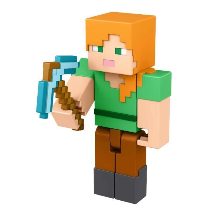 Minecraft Gaming Alex With Build-A-Portal Figurine 6 Minecraft Gaming Alex With Build-A-Portal Figurine