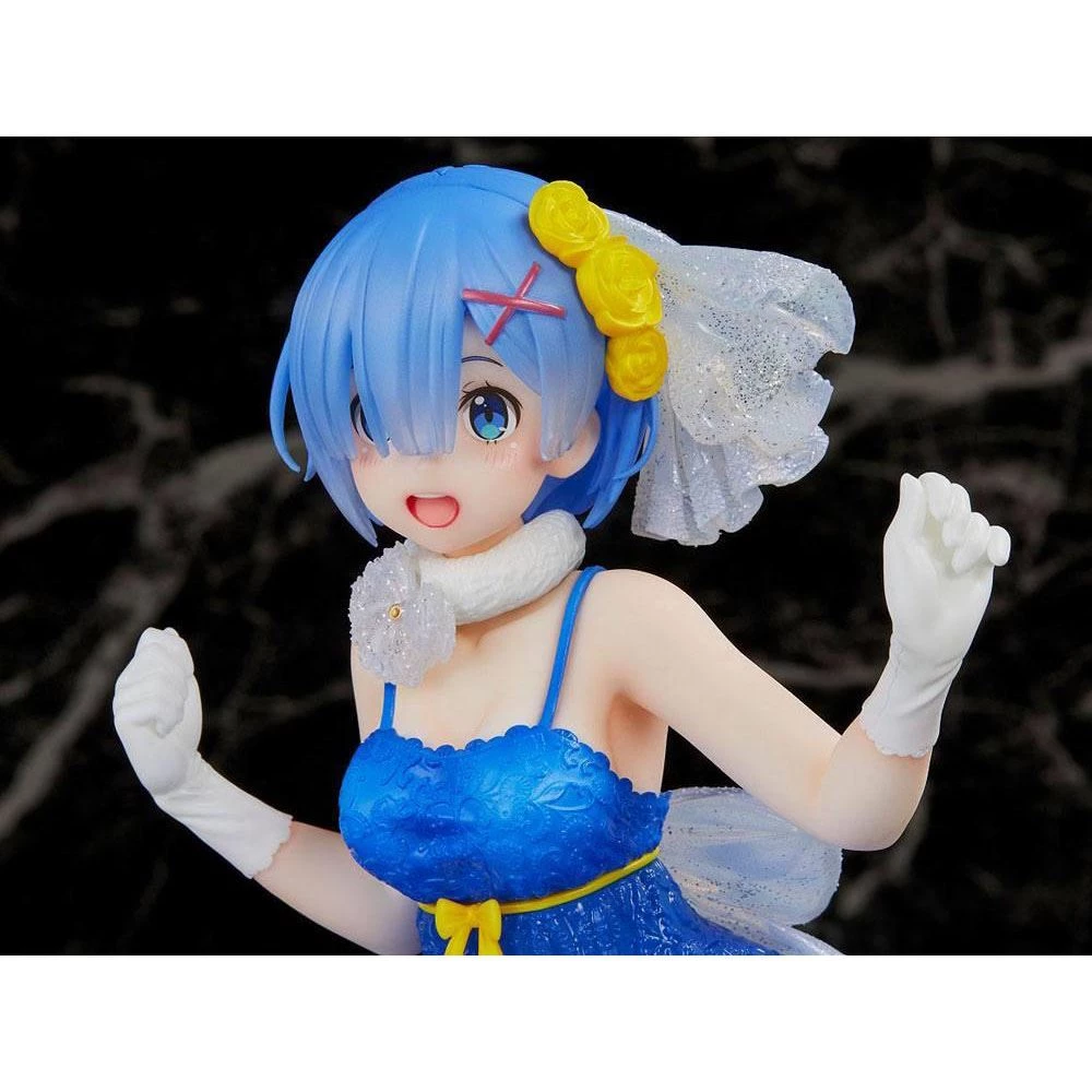 Re:Zero Rem (Clear Dress) 23cm PVC Statue Toys & Figures 10 Re:Zero Rem (Clear Dress) 23cm PVC Statue Toys & Figures