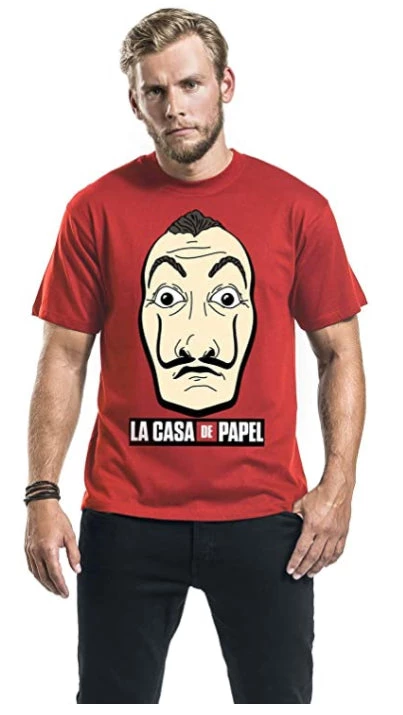 Money Heist La Casa De Papel Mask & Logo T Geek Gear 5 Money Heist La Casa De Papel Mask & Logo T Geek Gear
