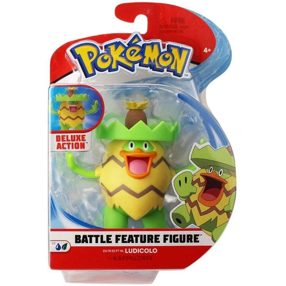 Pokemon Battle Figurine Ludicolo 4 Pokemon Battle Figurine Ludicolo