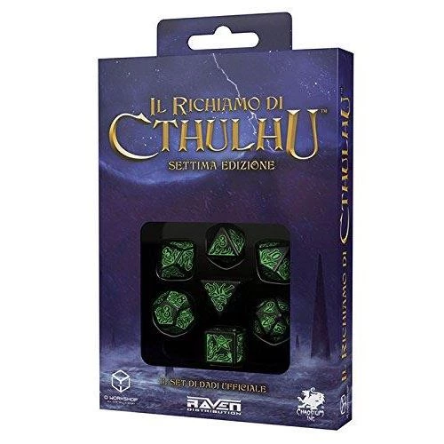 Q-Workshop Tabletop Call Of Cthulu 7th Ed Dice Set 3 Q-Workshop Tabletop Call Of Cthulu 7th Ed Dice Set