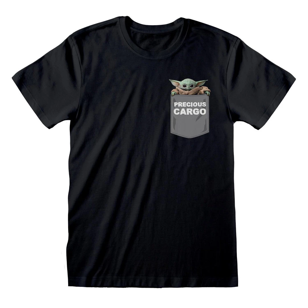 Star Wars Film & TV The Mandalorian - Unisex 'Precious Cargo' T 3 Star Wars Film & TV The Mandalorian - Unisex 'Precious Cargo' T
