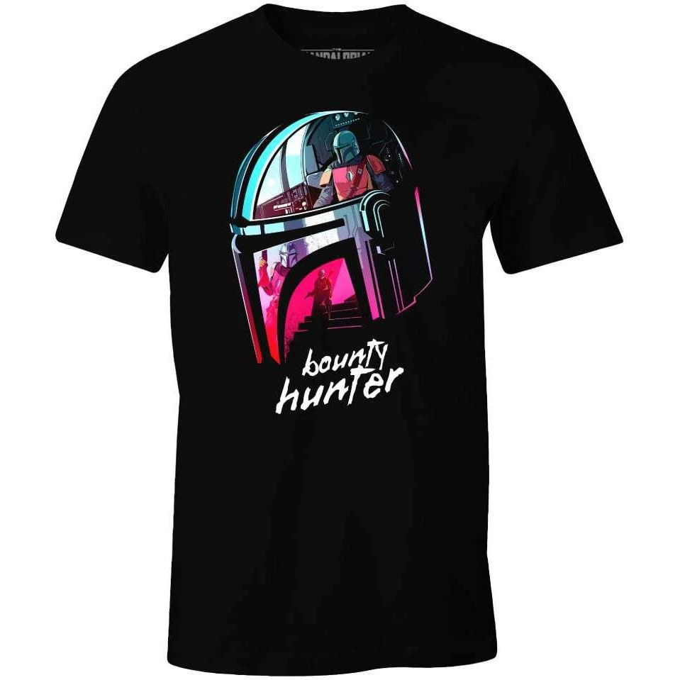 Star Wars Film & TV The Mandalorian - Mandalorian - Helmet Mens T-Shirt 5 Star Wars Film & TV The Mandalorian - Mandalorian - Helmet Mens T-Shirt