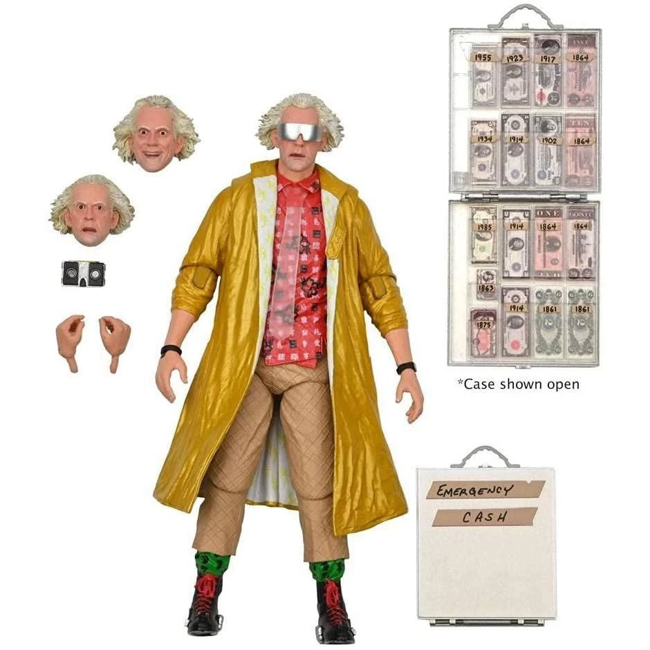 Back To The Future Film & TV Doc Brown Ultimate 7" Action Figure Ver 2 9 Back To The Future Film & TV Doc Brown Ultimate 7" Action Figure Ver 2